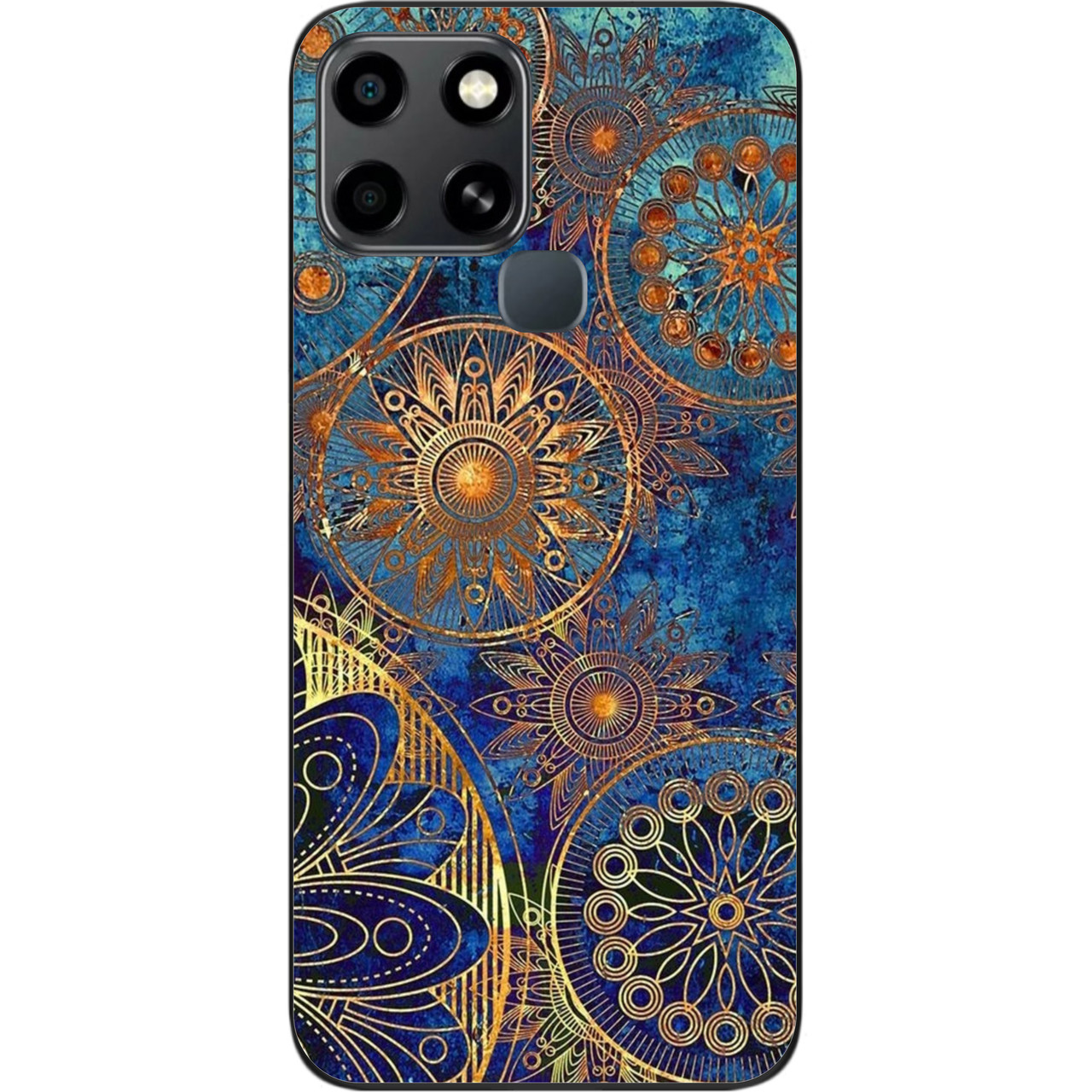 Силіконовий чохол Case для Infinix Smart 6 з картинкою Круги