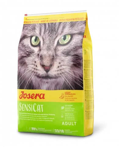 Корм сухий для котів Josera SensiCat з чутливим травленням з м'ясом птиці 10 кг