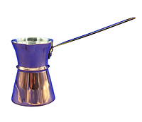 Турка для кофе медная маленькая, zh Афина Классичесая 70 мл, для кофе по турецки