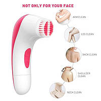 Електрична щітка для чищення обличчя дорожнього розміру Догляд за шкірою (фіолет.)