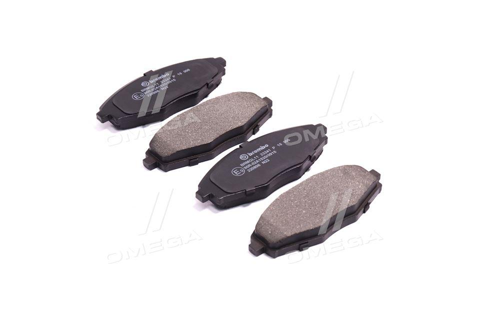 Колодка гальм. диск. DAEWOO LANOS 1.5, MATIZ передн. (вир-во BREMBO) P 15 006 UA59, фото 1