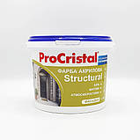 Фарба структурна ProCristal Structural IP-138 25 кг Білий UN, код: 7766378, фото 3