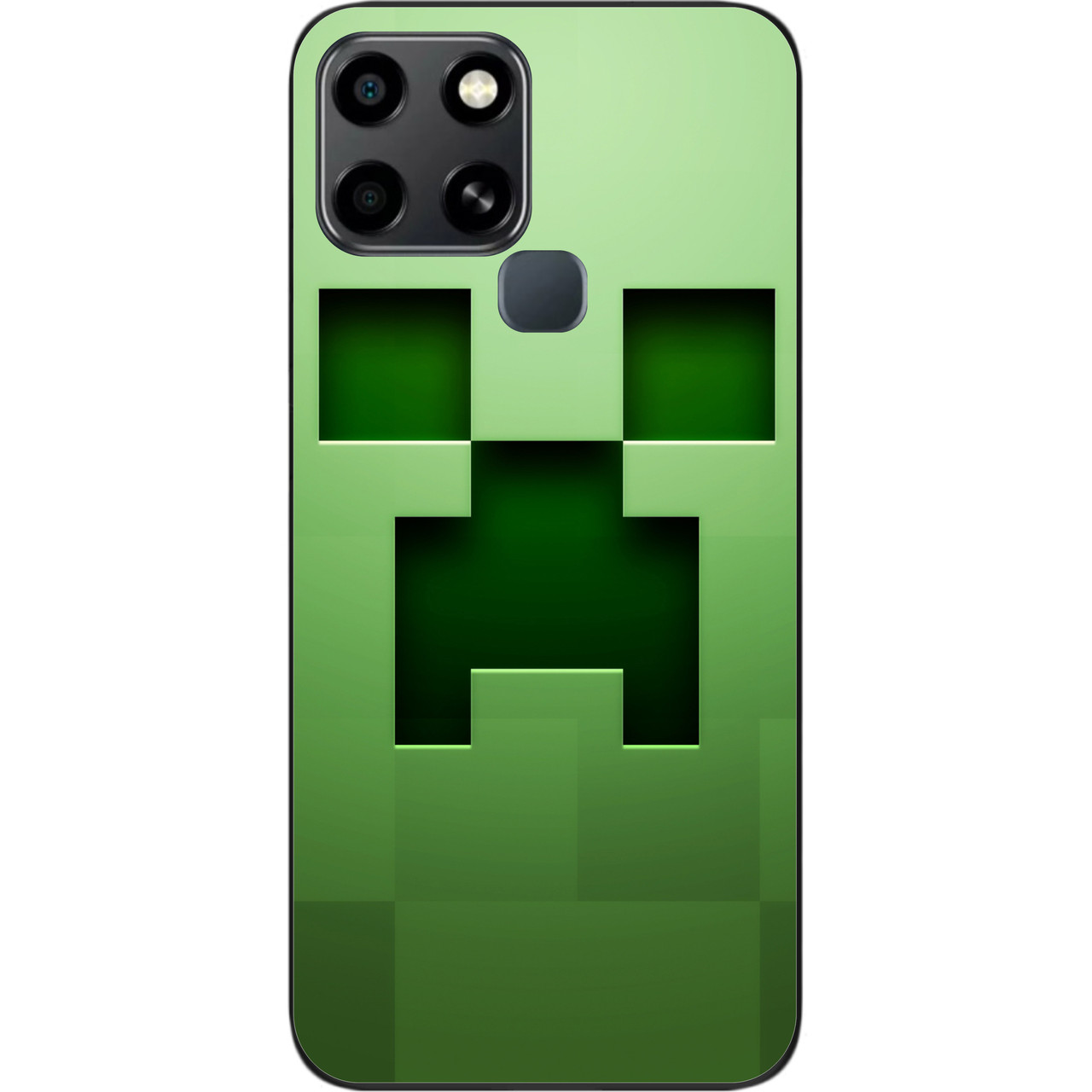 Силіконовий чохол Case для Infinix Smart 6 з картинкою Кріпер