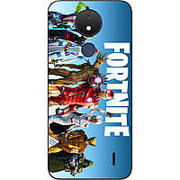 Силіконовий чохол Case для Nokia C21 з картинкою Fortnite Месники