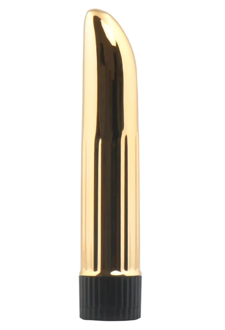 Вібратор DREAM TOYS CLASSIC LADY FINGER GOLD, 12х2,5 см