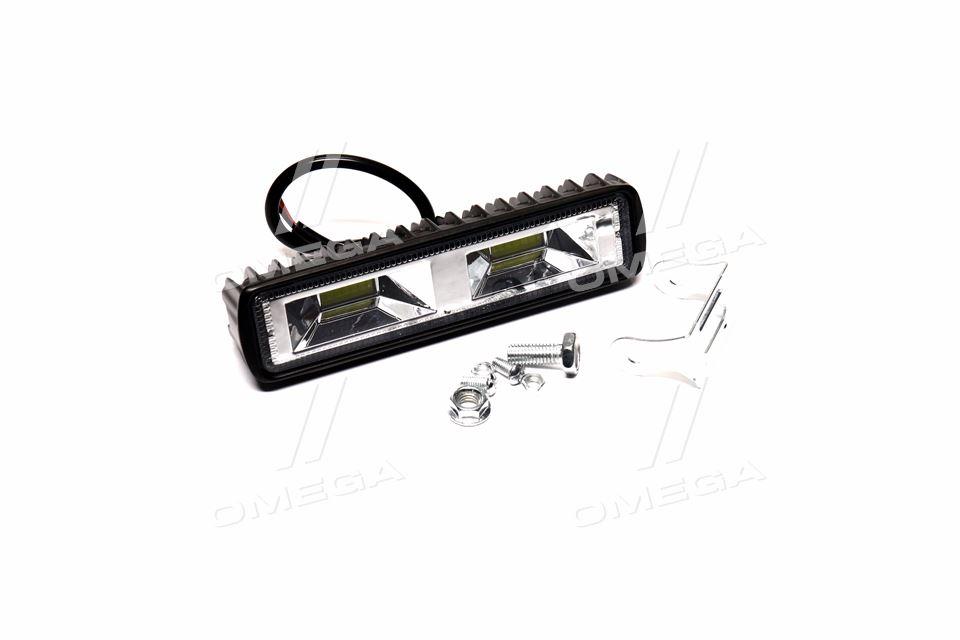 Фара LED прямокутна (chip COB) 48W 6000K (2 диоди) (15см х 4см х 2.5см) пластик. Корп.  DK 3725 UA59, фото 1