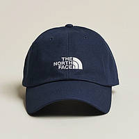 The north face norm hat cotton cap summit navy nf0a3sh38k2 кепка оригінал унісекс бейсболка синя