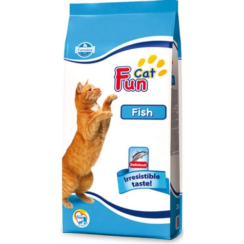 Farmina Fun Cat Fish сухий корм для дорослих котів з рибою - 20 кг