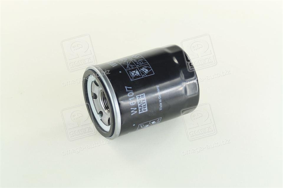 Фильтр масляний двигуна HYUNDAI I10, I20 1.1-1.2 08- (вир-во MANN) W610/7 UA59