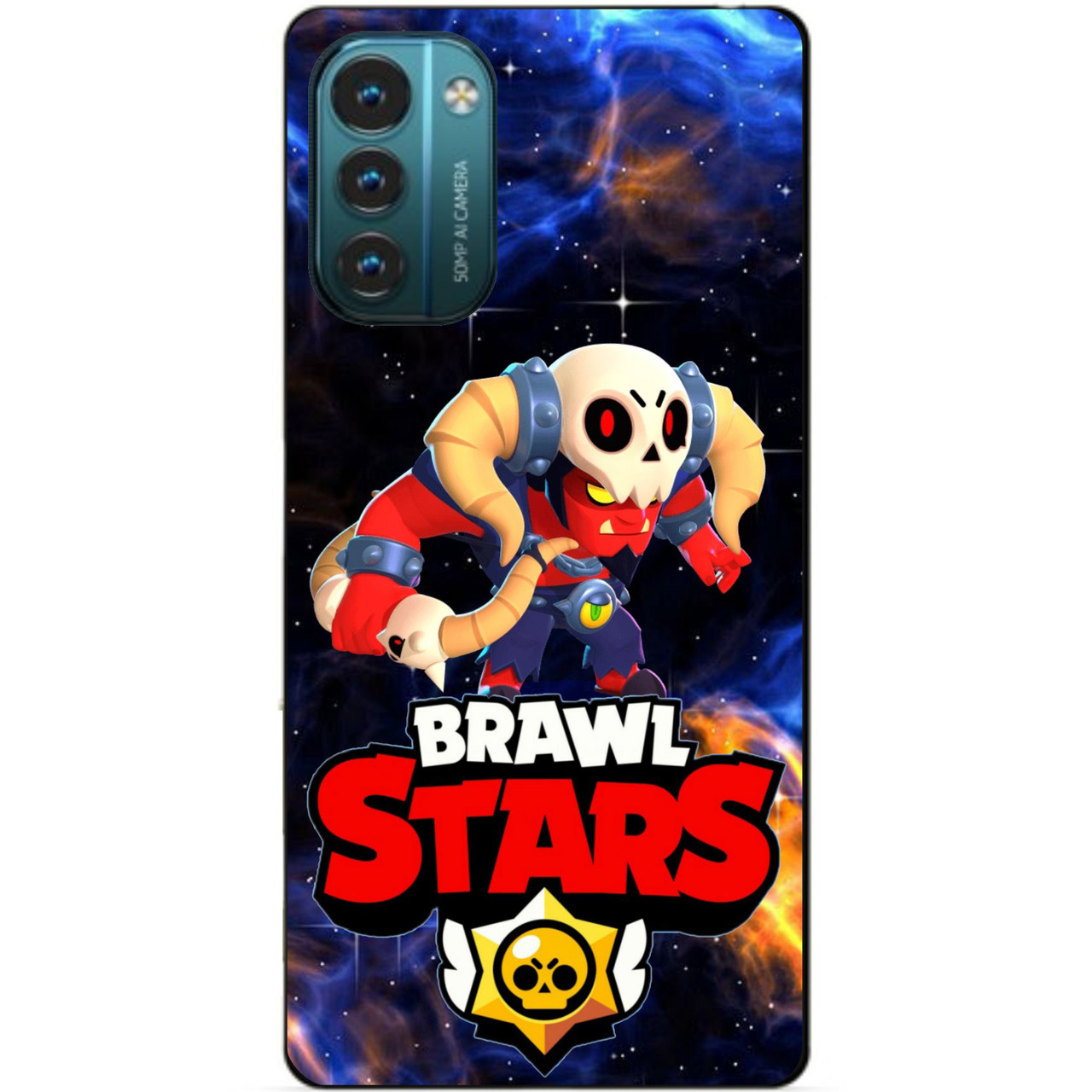 Силіконовий бампер чохол для Nokia G11 з Героєм Космічний Бравл Бо