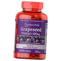 Экстракт виноградных косточек Grapeseed Extract 100 Puritan's Pride 200капс (71367004)