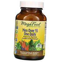 Комплекс витаминов для мужчин после 55 лет Men Over 55 One Daily Mega Food 60таб (36343032)