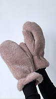 Рукавиці колір моко