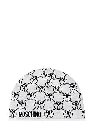 Шапка Moschino жіноча One Size Білий (65243-2), фото 1