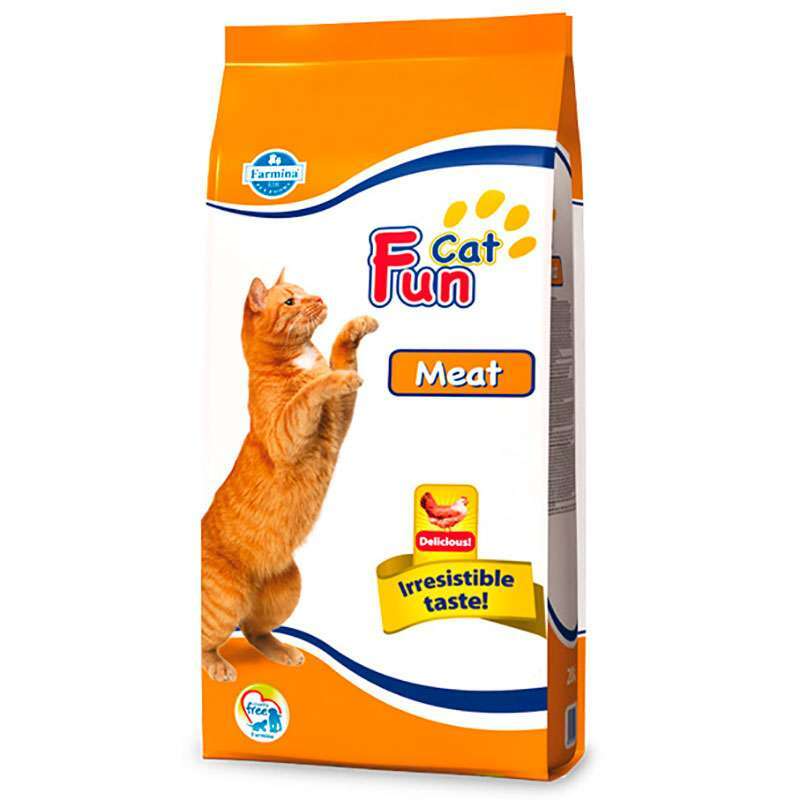 Farmina Fun Cat Meat сухий корм для дорослих кішок з куркою - 20 кг