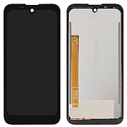 Дисплей (екран) для Doogee S59/S59 Pro + тачскрин, чорний