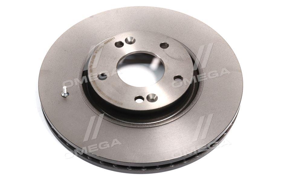 Диск гальмивний HYUNDAI NF SONATA(16) LOTZE передн. (вир-во BREMBO) 09.A532.11 UA59, фото 1