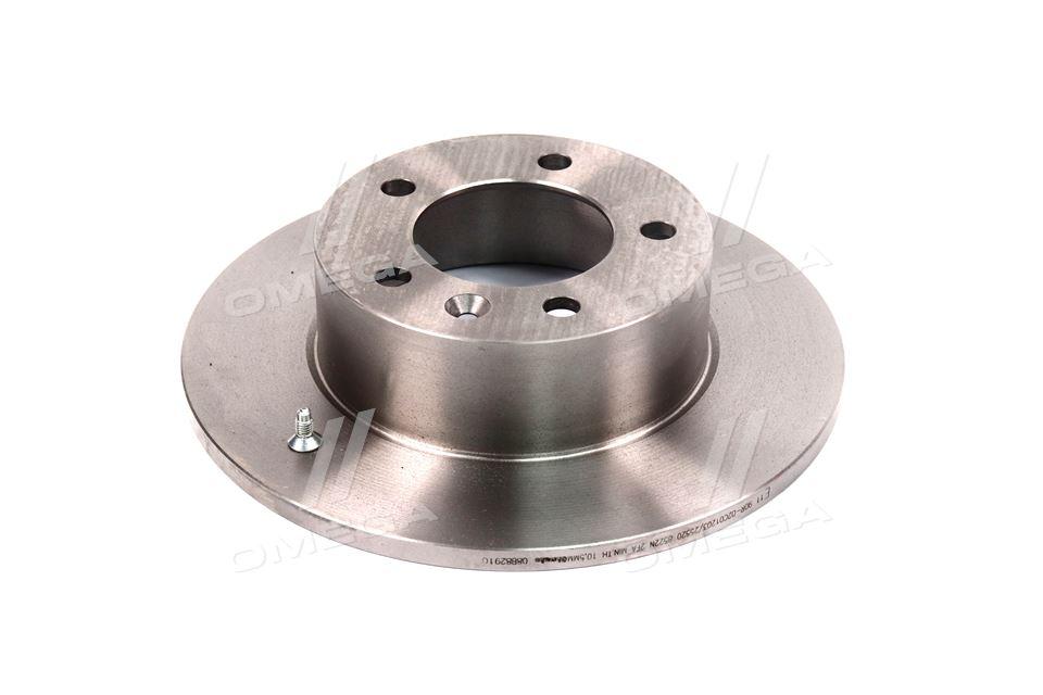 Диск гальмивний OPEL MASTER, MOVANO 2010 - задн. (вир-во BREMBO) 08.B829.10 UA59, фото 1