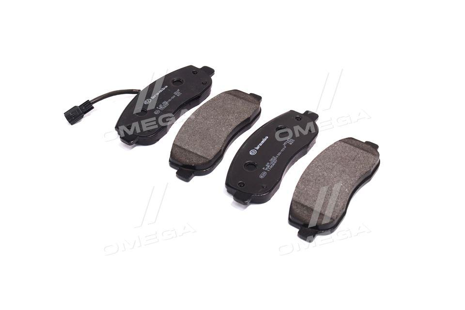 Колодка гальм. диск. RENAULT MASTER IV,OPEL MOVANO 02/10 - передн. (вир-во BREMBO) P 68 062 UA59, фото 1