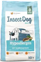 Сухой гипоаллергенный беззерновой корм для активных собак Josera Green Petfood InsectDog Hypoallergen 10 кг