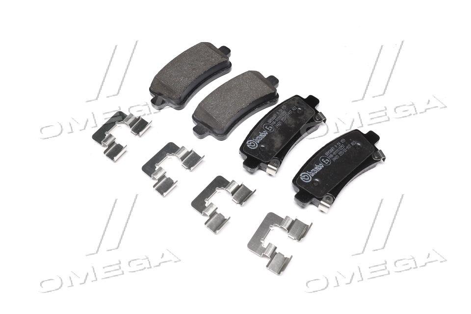 Колодка гальм. диск. OPEL INSIGNIA задн. (вир-во BREMBO) P 59 059 UA59, фото 1