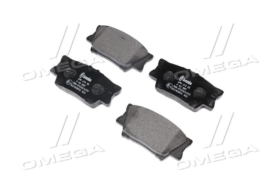 Колодка гальм. диск. TOYOTA CAMRY, RAV 4 задн. (вир-во BREMBO) P 83 089 UA59, фото 1