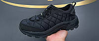 Мужские кроссовки осень/зима Supo (под Merrell) termo плащовка черные со строчкой 41-45 размер