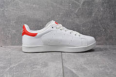 Кросівки Adidas Stan Smith (Біло-червоні)