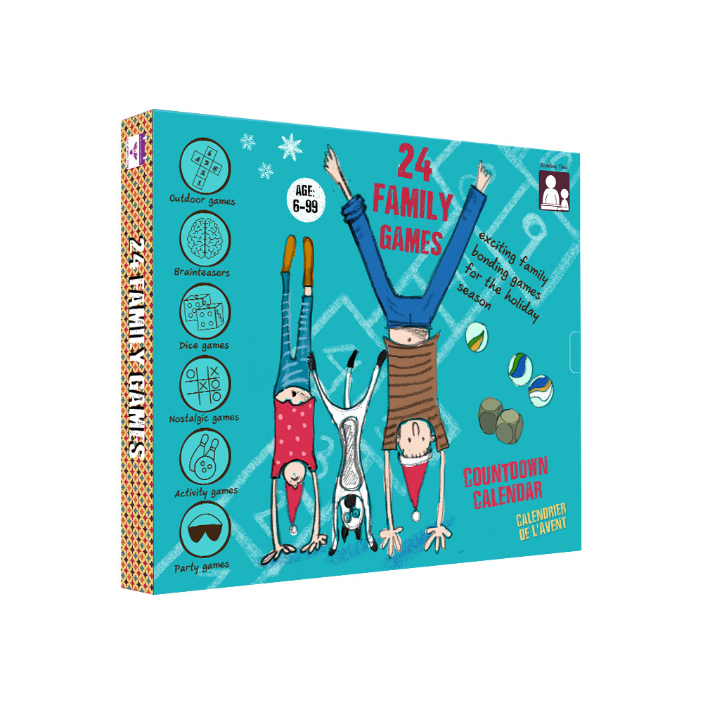 Адвент-календар з іграми JoyBand The Purple Cow 24 сімейні гри 8312, фото 1