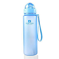 Бутылка для воды спортивная , бутылочка для спорта CASNO 560 мл MX-5029 Голубая r_230