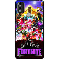 Силіконовий чохол бампер для Nokia C21 Plus з малюнком Fortnite Фортнайт