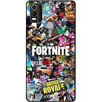 Силіконовий чохол бампер для Nokia C21 Plus з картинкою Fortnite Фортнайт