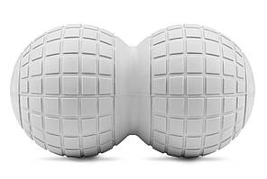 Масажний м'яч EVA 190 мм Hop-Sport HS-A190DMB Сірий