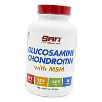 Глюкозамин Хондроитин МСМ Glucosamine & Chondroitin & MSM San 90таб (03091001)