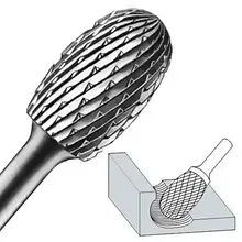 Борфрези овальні (еліпсовидні) - тип E