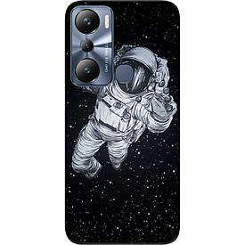 Чохол силіконовий Case для Infinix Hot 20i з картинкою Космонавт