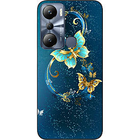Чохол силіконовий Case для Infinix Hot 20i з картинкою Красиві метелики