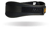 Пояс для тяжелой атлетики Пояс атлетический широкий, MadMax MFB-313 Body Conform неопреновый Black L r_650