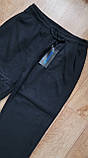 Чоловічі спортивні штани, трикотажні на флісі 4XL р/54, фото 4