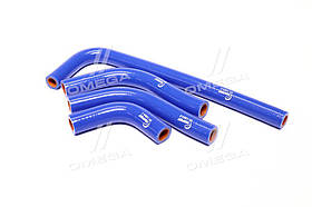 Патрубки обигривача ГАЗ 3302 (дв.402) (компл. 4 шт. силикон) (TEMPEST) TP.1393 UA59