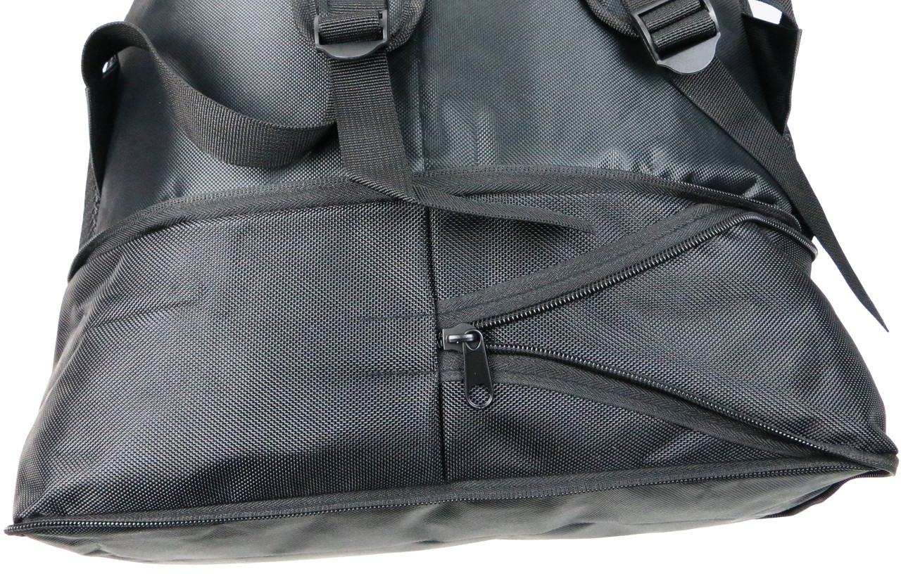 Рюкзак туристический с возможностью увеличения Caslon S9802 40L Черный с синим - фото 10 - id-p2000964824