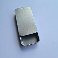Магнитная металлическая игольница silver 6 x 3,5 x 1cm