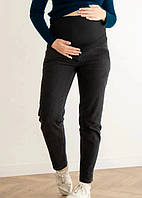 Утепленные джинсы МОМ для беременных с бандажной резинкой БОЛЬШОЙ РАЗМЕР 56