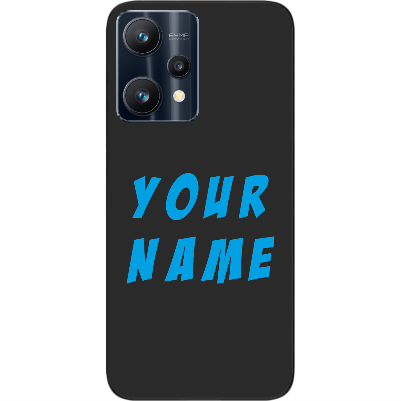Саме чохол Epik для Realme 9 Pro бампер із ім'ям друк на чохлі