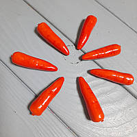 Морковь искусственная 5.5 см - 10 шт - 45 грн