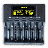 Зарядное устройство для аккумуляторных батареек LiitoKala Lii-S6, зарядка для батареек и аккумуляторов