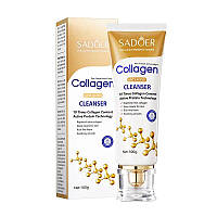 Пенка для умывания с коллагеном Sadoer Collagen Anti-Aging Cleanser