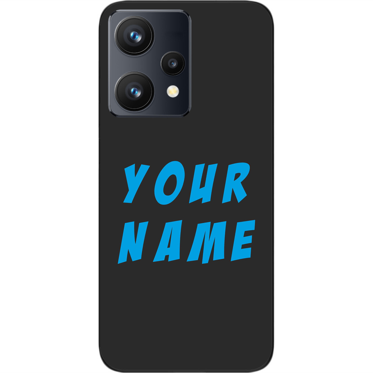 Саме чохол Epik для Realme 9 Pro Plus бампер із ім'ям друк на чохлі