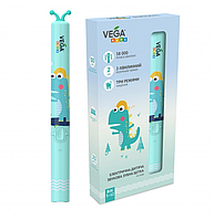 Електрична зубна щітка Vega Kids VK-500P від 3-12 років бирюзова