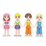 Конструктор COGO 4558 Аквапарк для дівчаток, 715 деталей, розмір коробки 49,5×35×7 см., фото 6